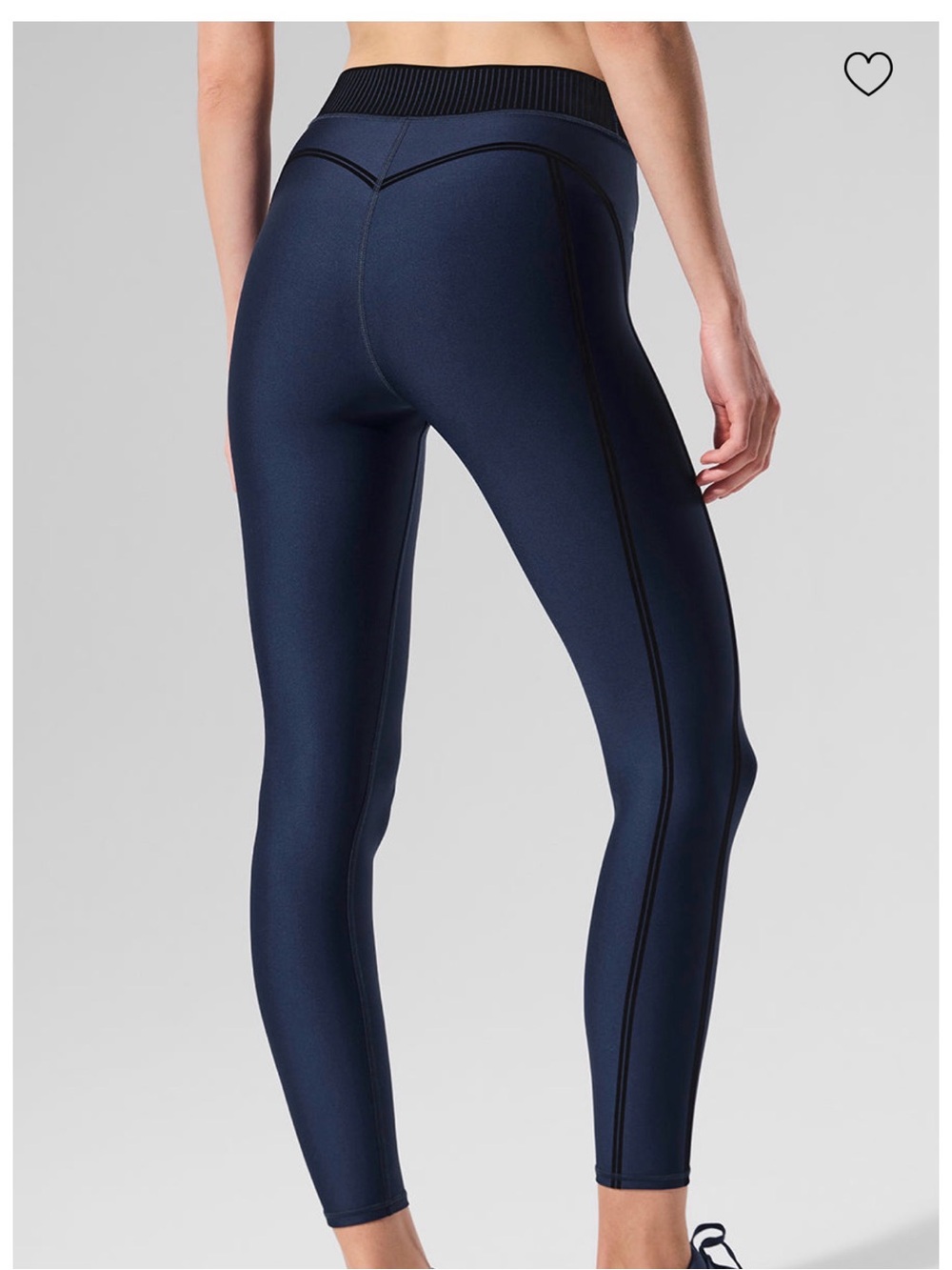 Alo Airlift Leggings - Navy Medium - Picture 4 of 4